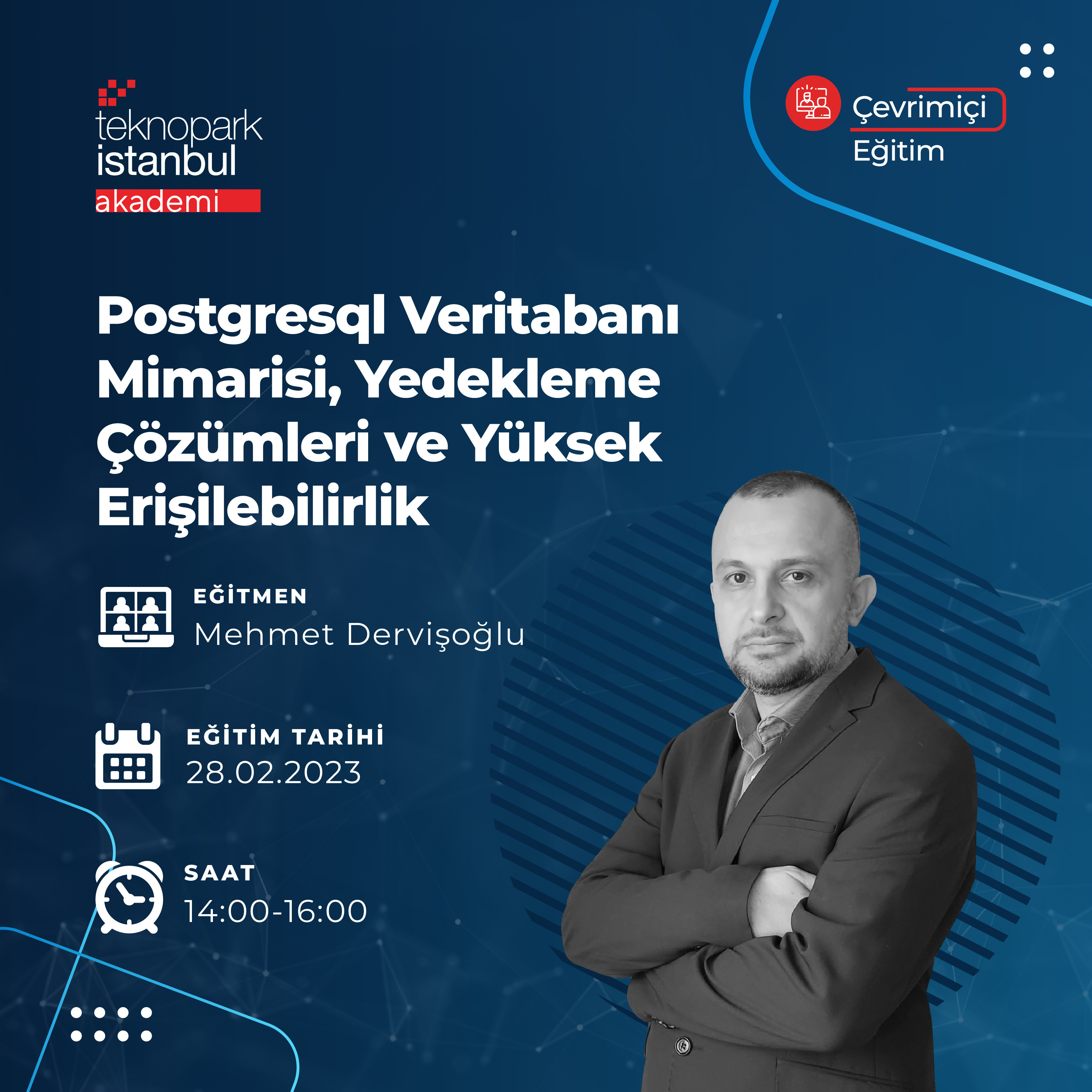 Postgresql Veritabanı Mimarisi, Yedekleme Çözümleri ve Yüksek Erişilebilirlik